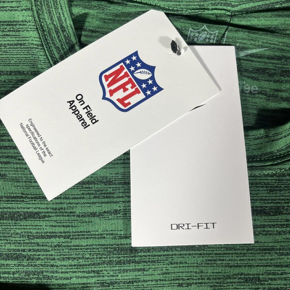 NWT NFL Nike Dri Fit New York Jets Youth Medium Football LongSleeve Sports Shirt - Picture 5 of 9